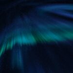 blac blue and green digital wallpaepr